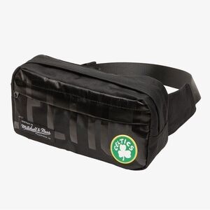 NWT - Mitchell & Ness Black Boston Celtics Men's Waist Bag